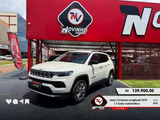 JEEP COMPASS 1.3 T270 TURBO FLEX LONGITUDE AT6